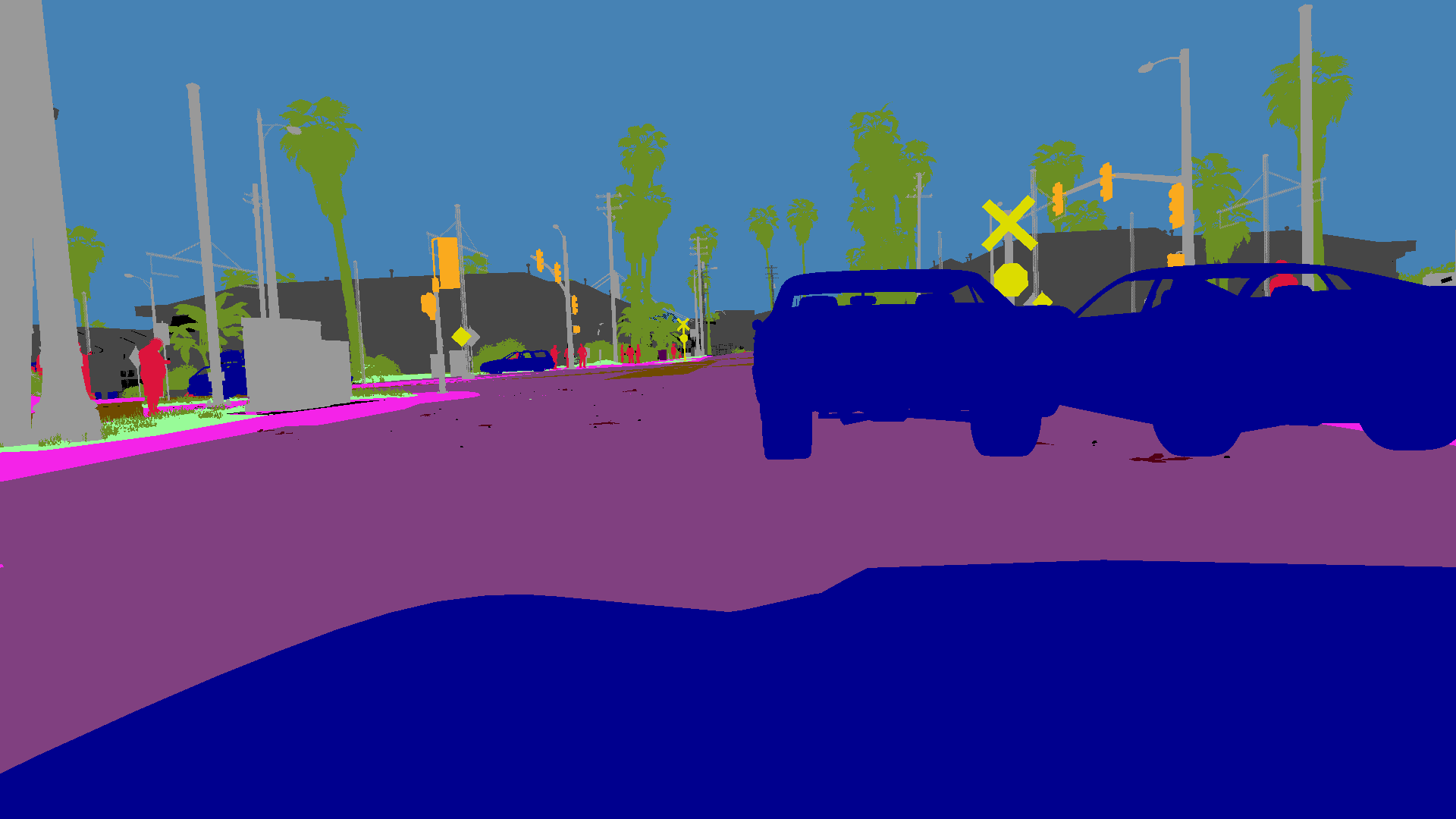 Semantic Class Segmentation